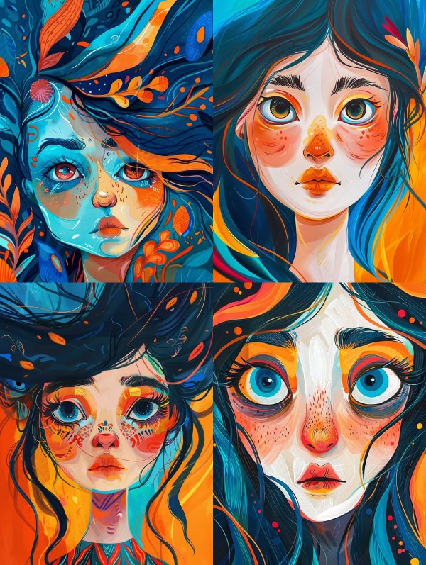 Vibrant Visions of Ethereal Souls