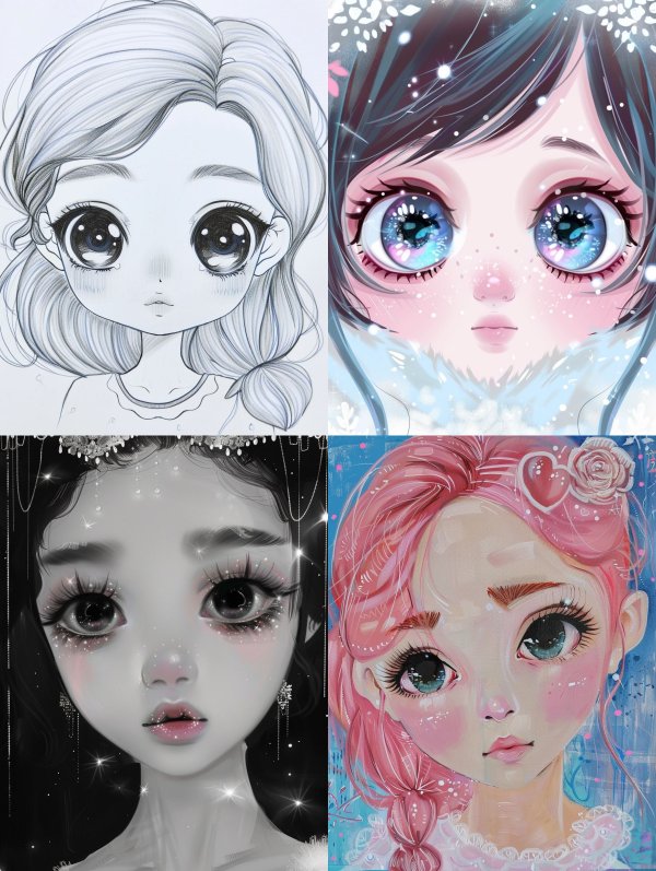 Dreamy Ethereal Anime Portraits