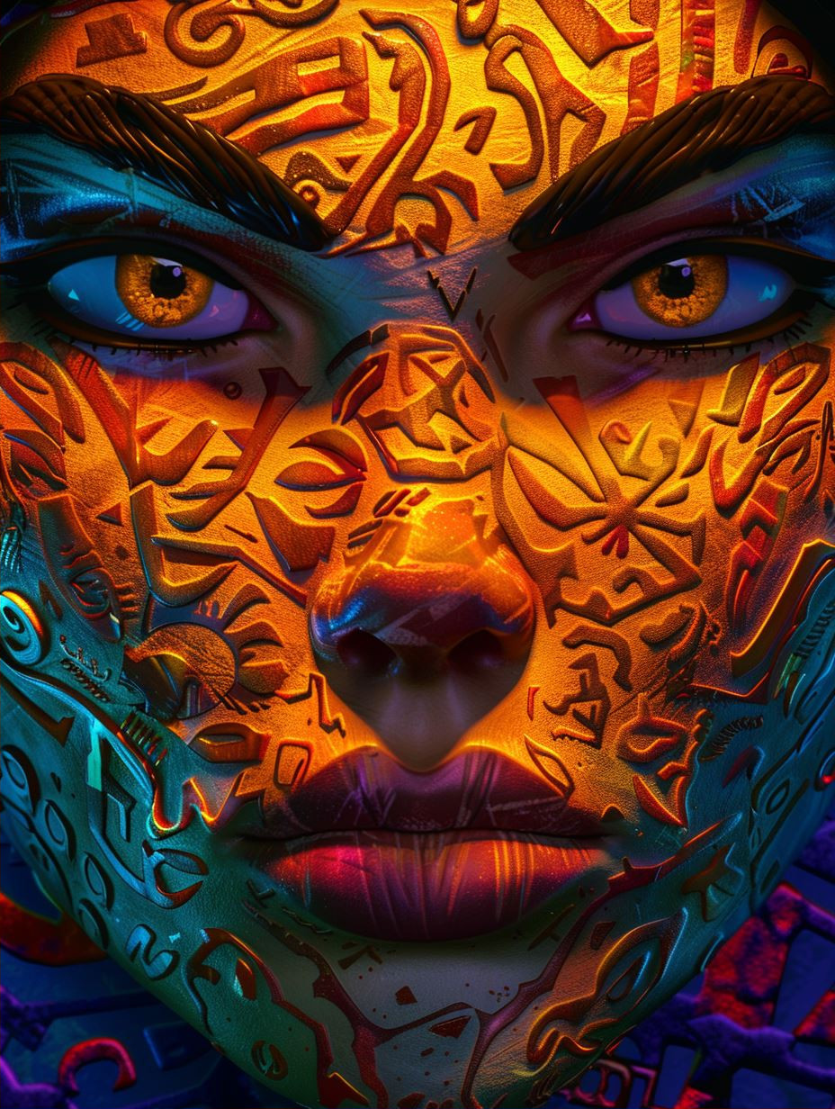 Vibrant Visions of Surreal Digital Portraits - Image 2