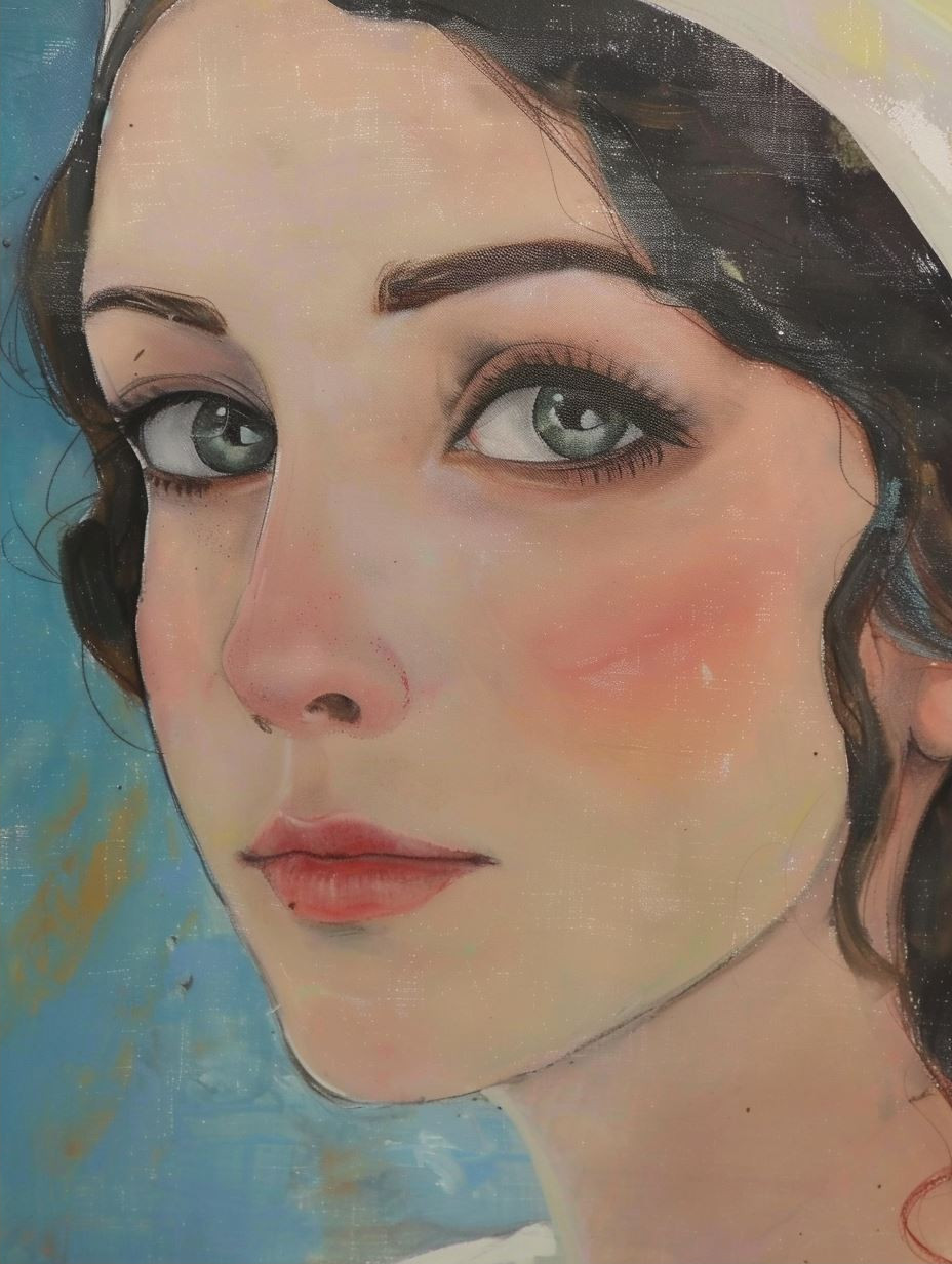 Evolution of an Artistic Portrait - Image 2