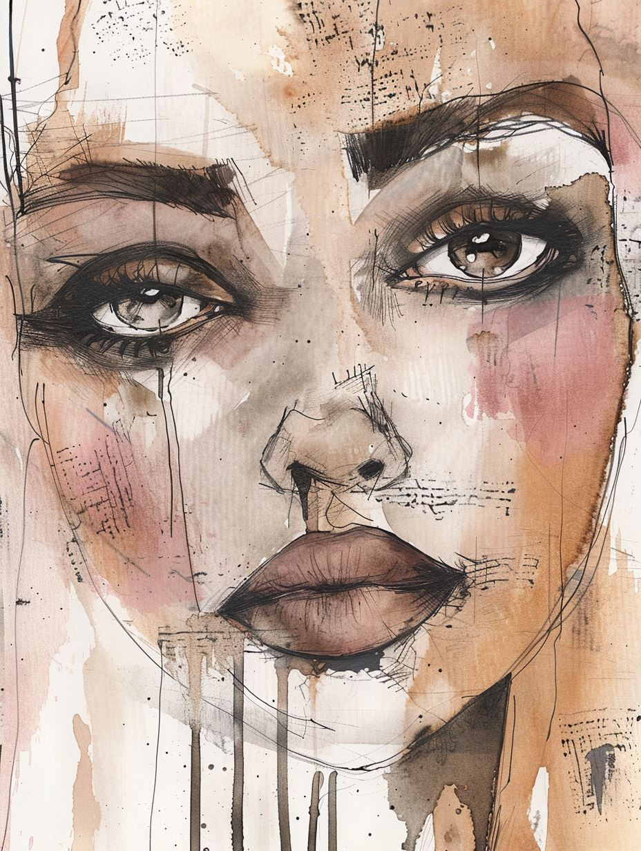 Abstract Ethereal Female Portraits - Image 3