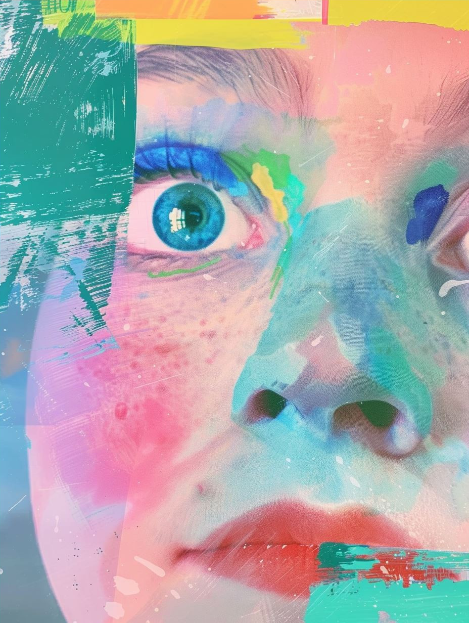 Ethereal Dreamscape Portrait Collage - Image 4