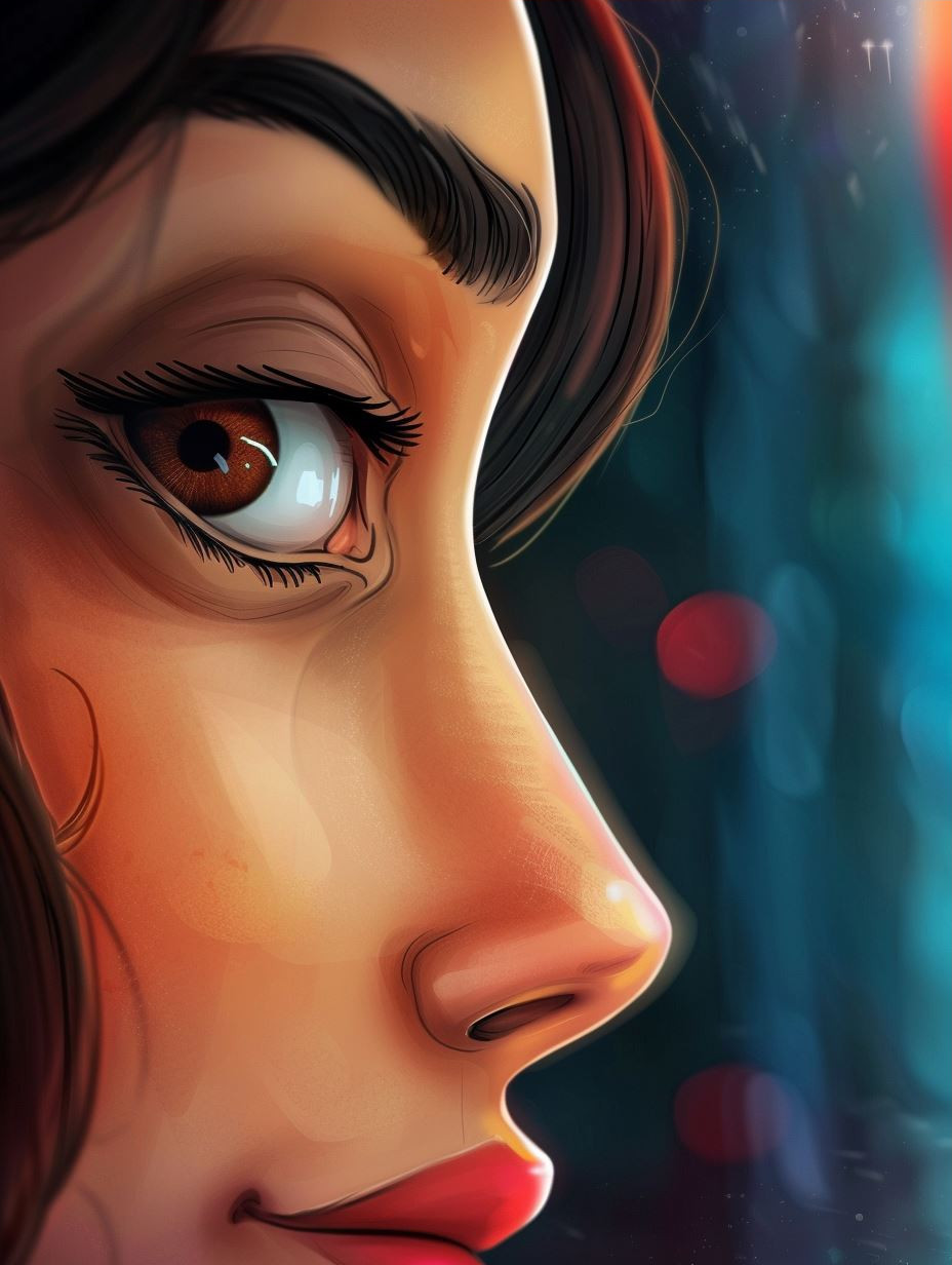 Gaze of Digital Elegance - Image 3