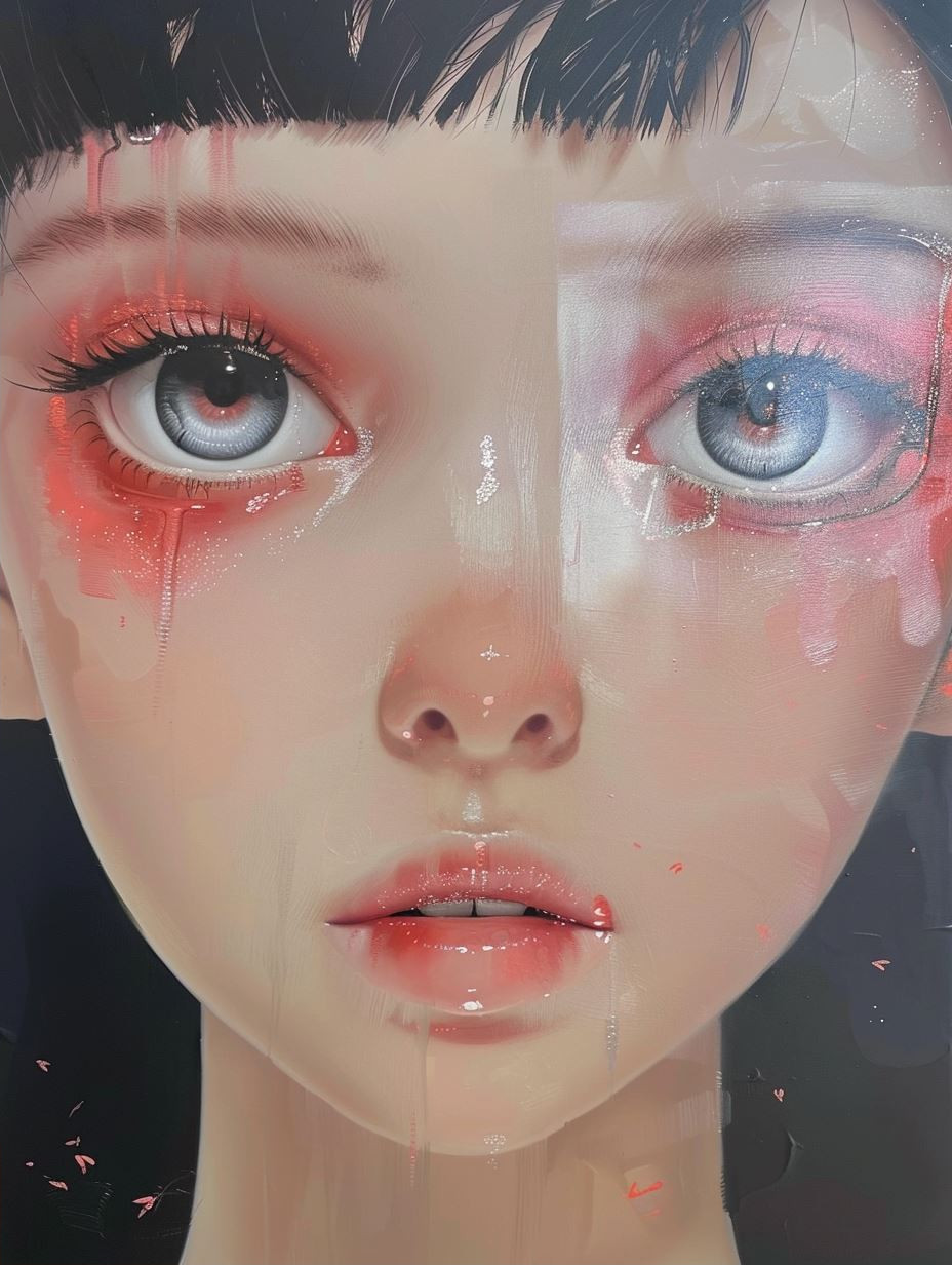 Fragmented Ethereal Digital Portraits - Image 2