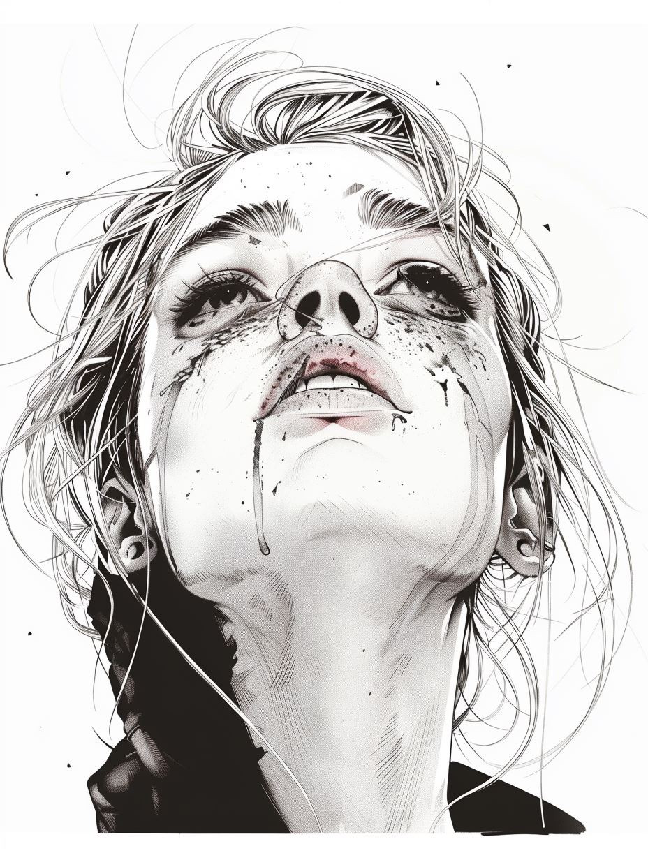 Ethereal Ink: Four Faces of Emotion - Image 1