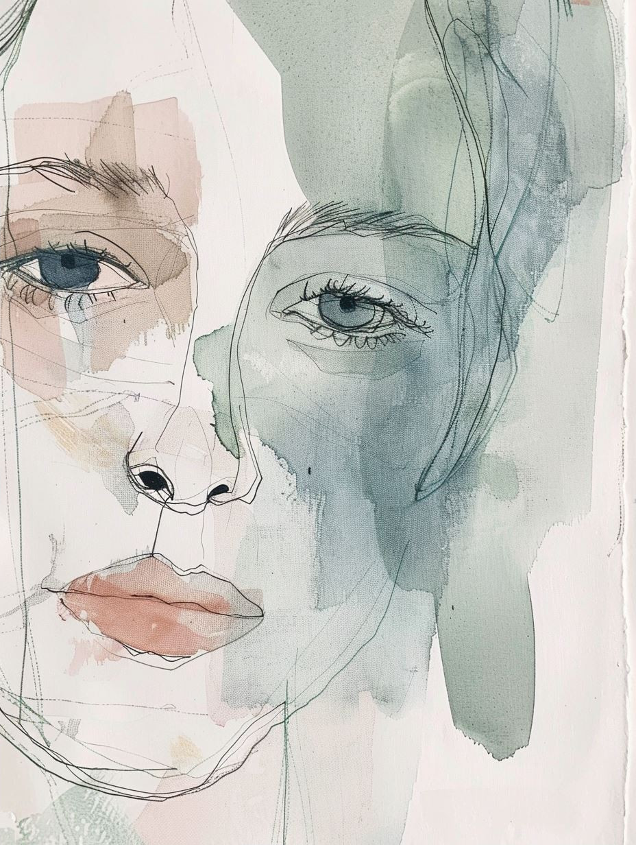 Ethereal Whispers in Watercolor - Image 2