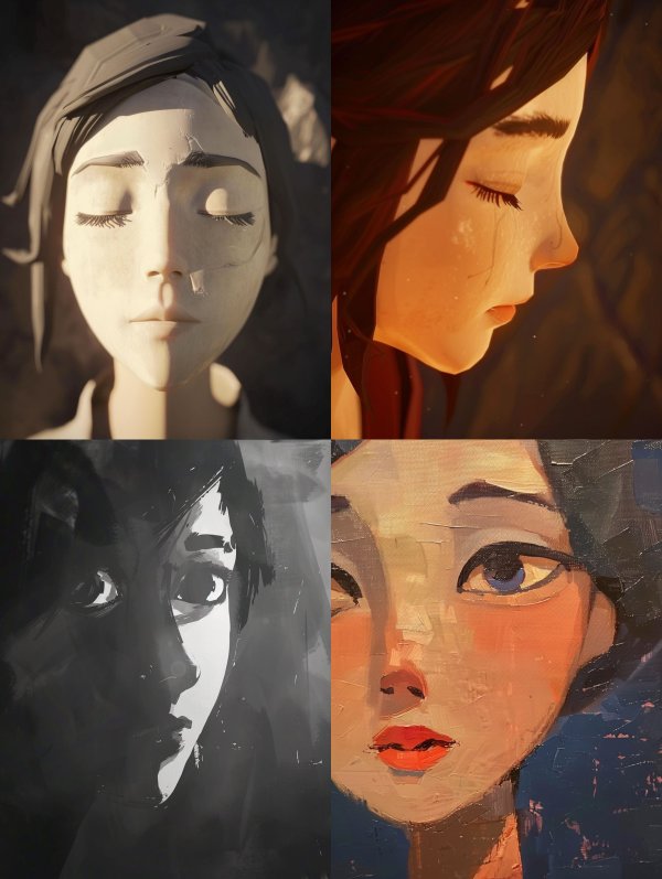 Moody Cinematic Digital Portraiture
