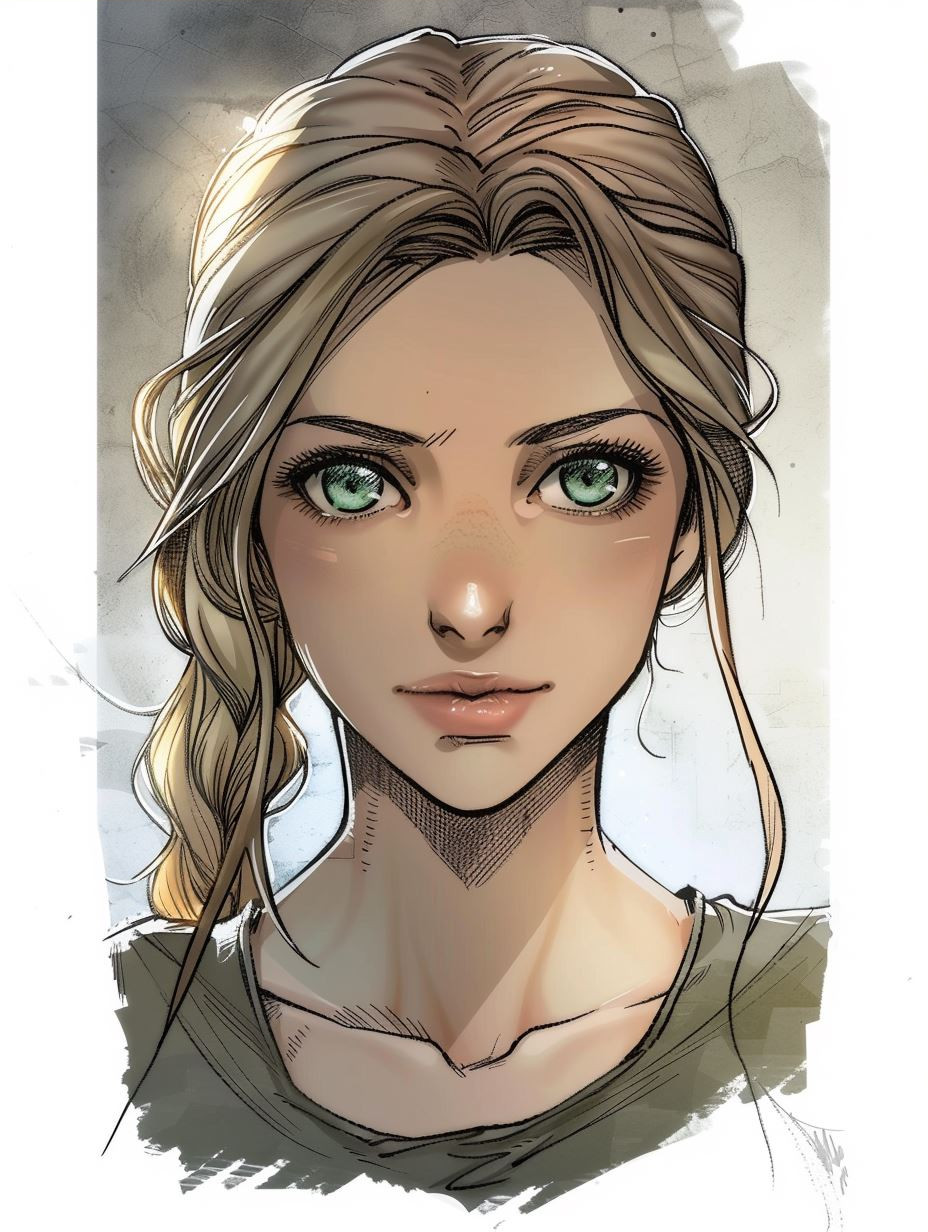 Emotional Expressions in Digital Portrait Art - Image 3