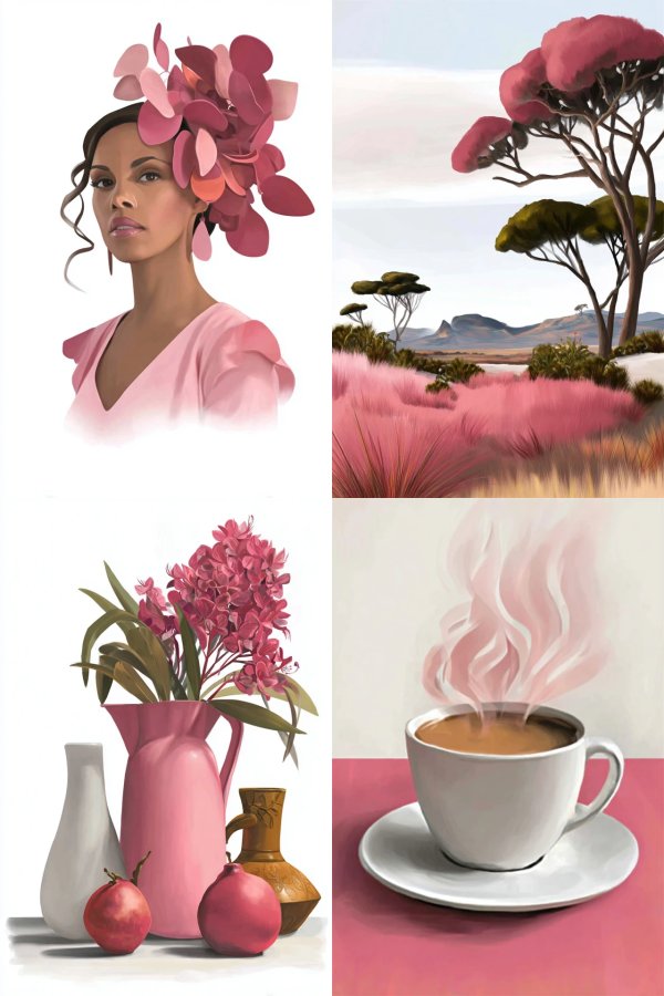 Blush Tones and Dreamy Landscapes