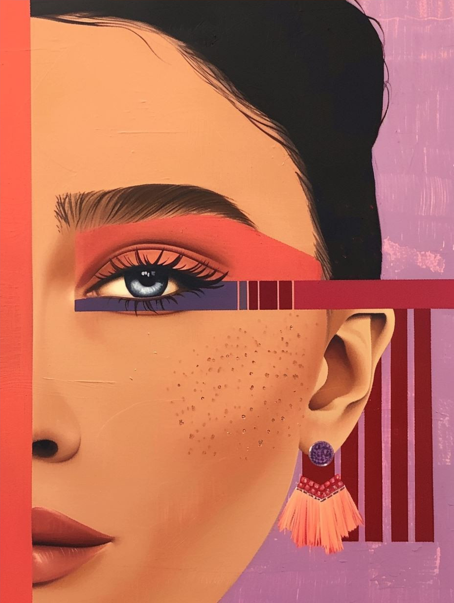 Fragmented Beauty: A Study of Modern Faces - Image 4