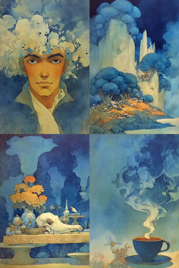 Azure Dreams of a Surreal World