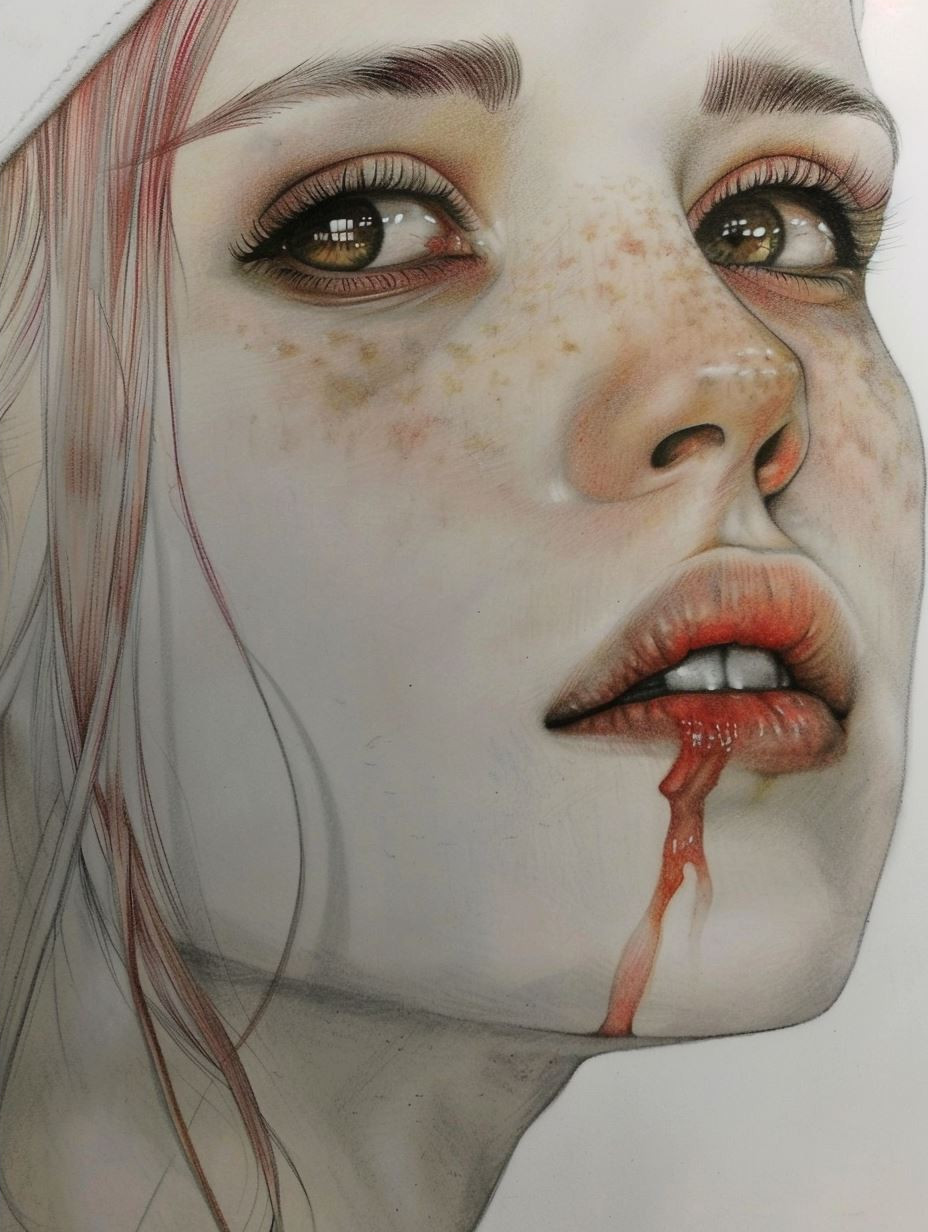 Ethereal Hyper-Realistic Portrait Study - Image 4