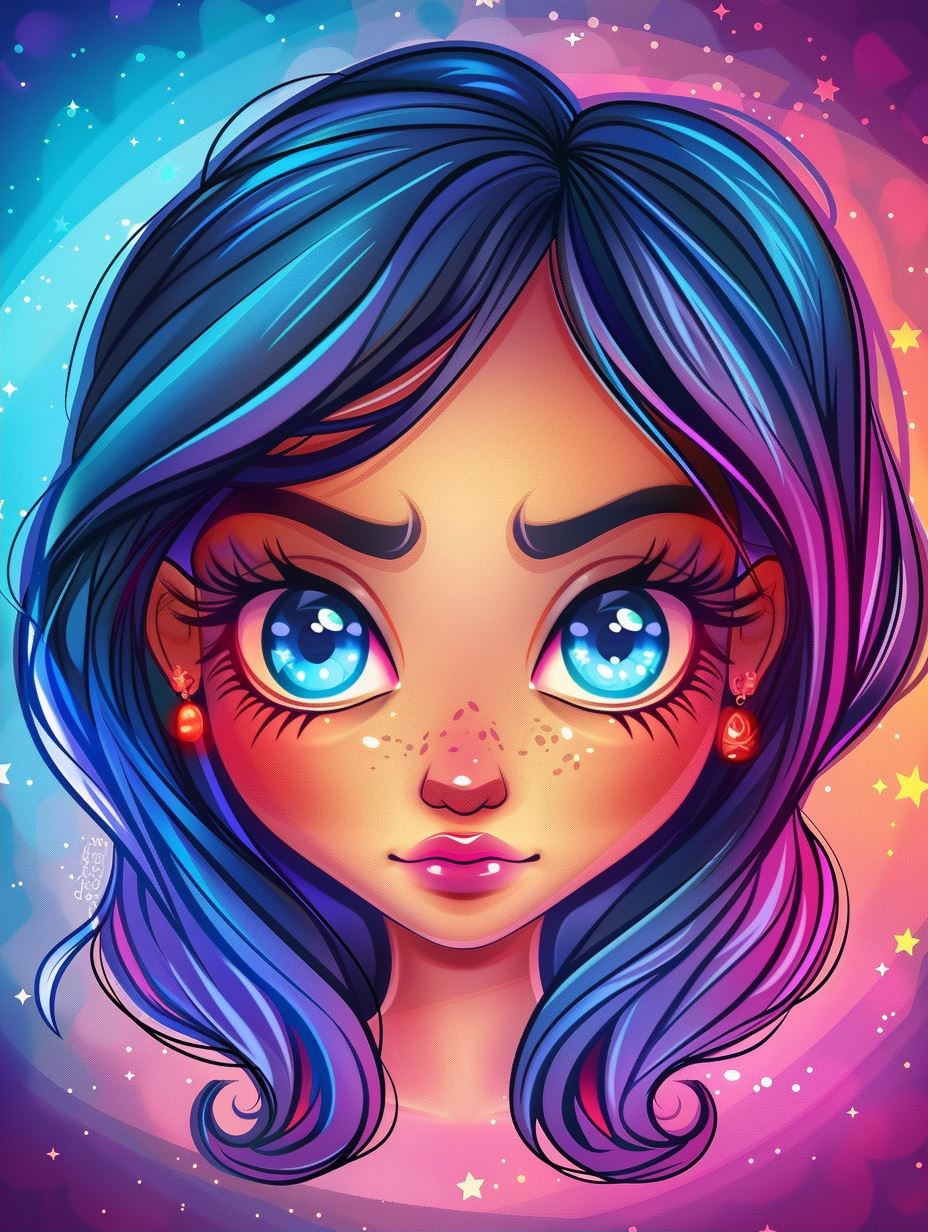 Ethereal Dreamy Digital Portraits - Image 2