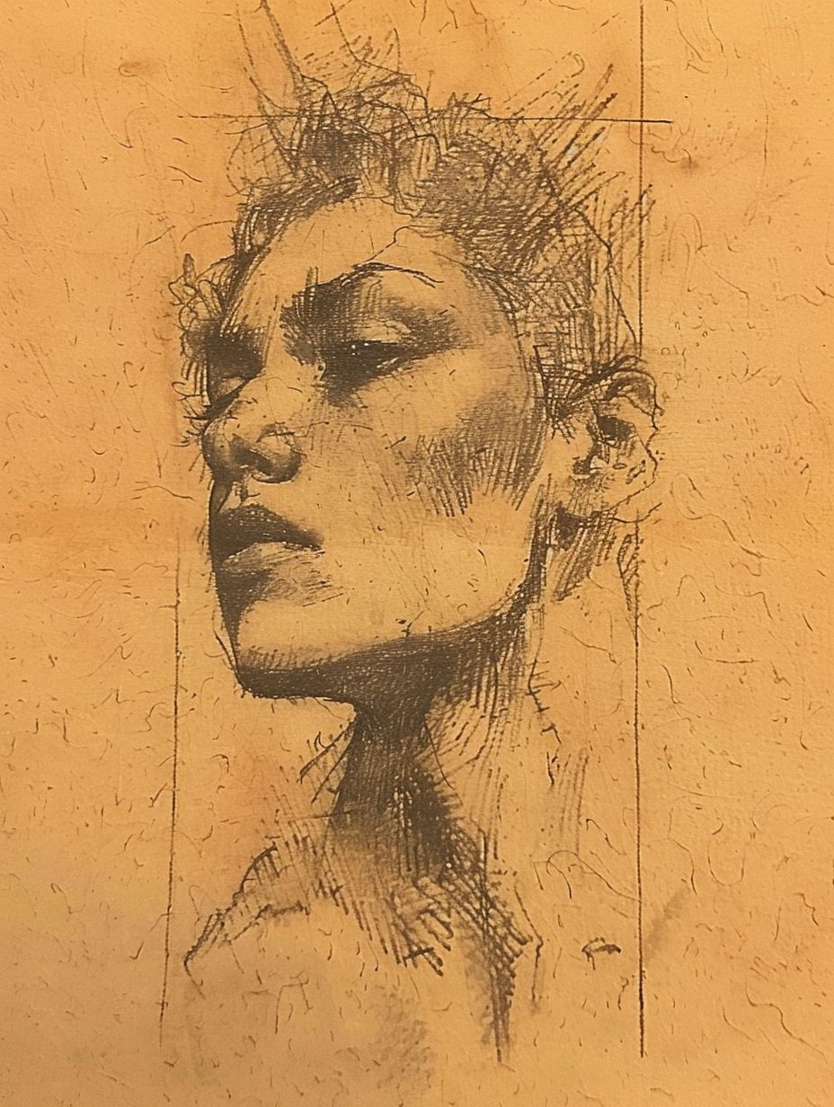 Sepia Soul Sketch - Image 2