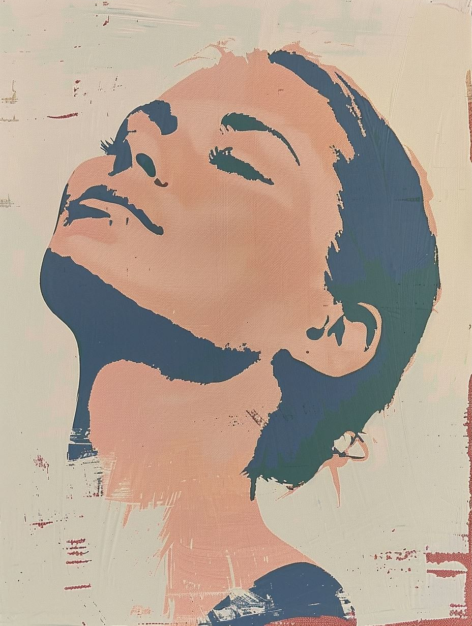 Abstract Pop Art Portrait Study - Image 3