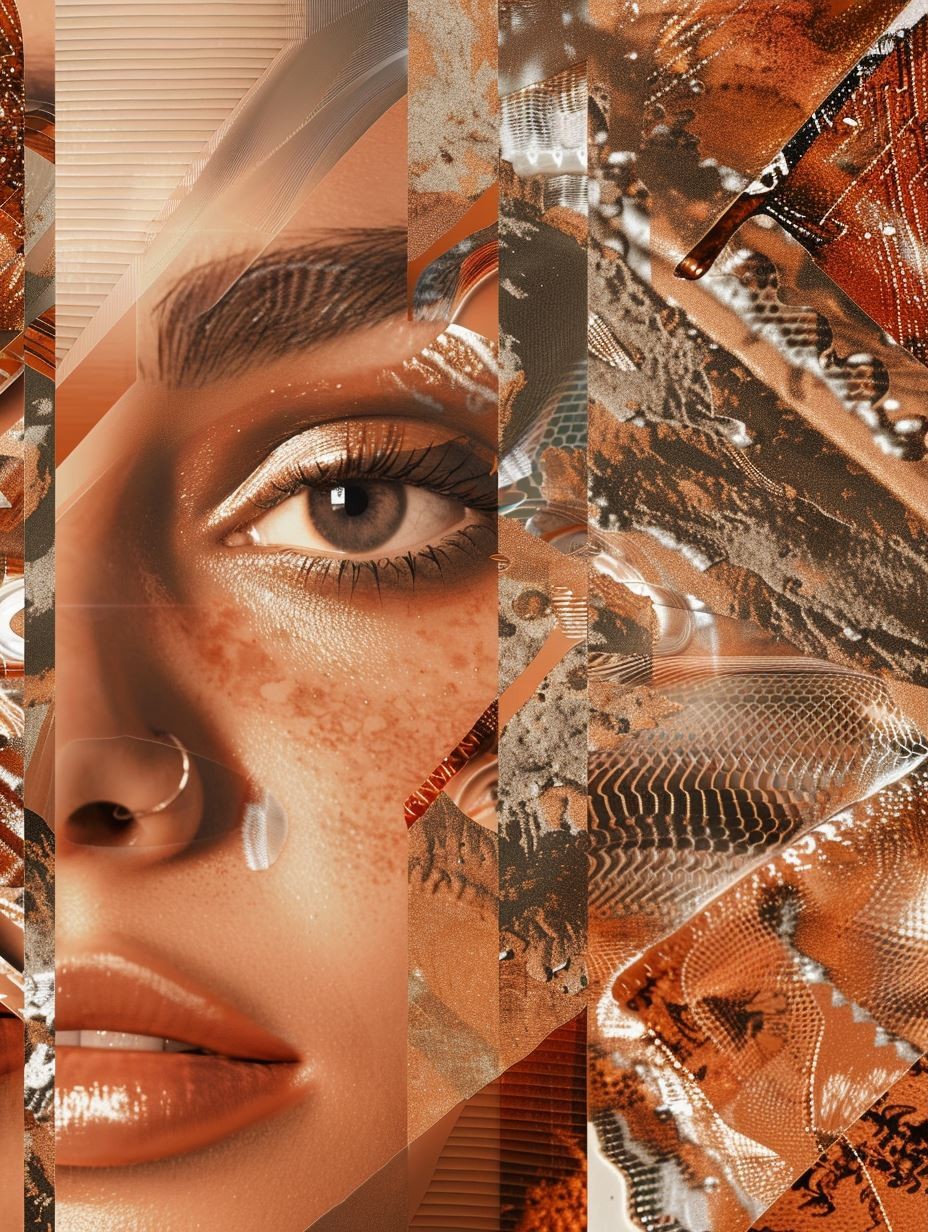 Liquid Distortion Portrait Study - Image 3