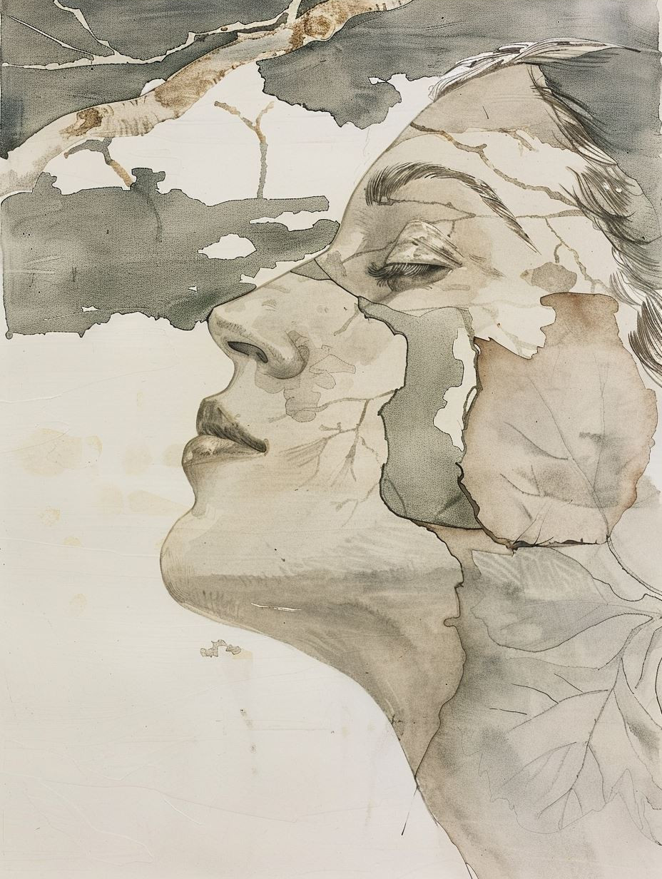Ethereal Watercolor Fragmented Portraits - Image 3