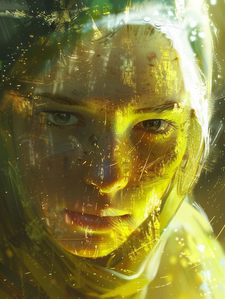 Golden Glitch Vision