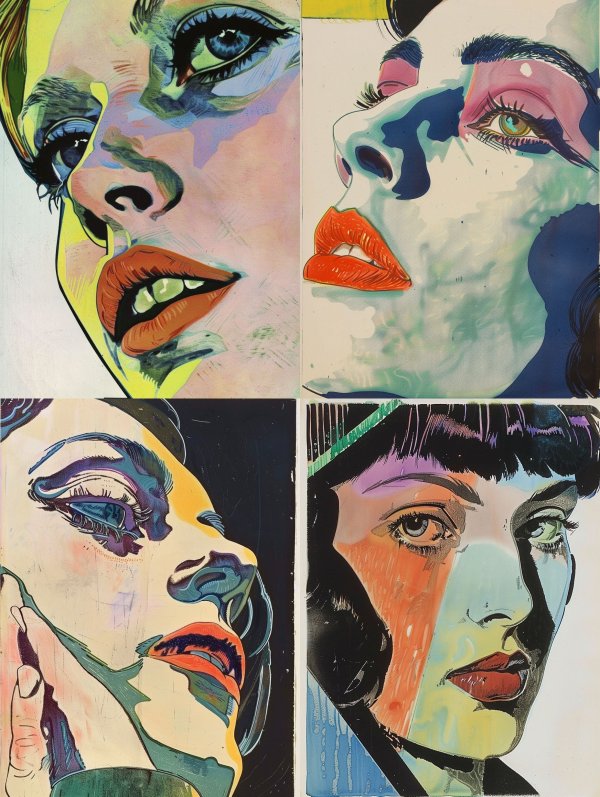 Prismatic Portraits of Modern Muse