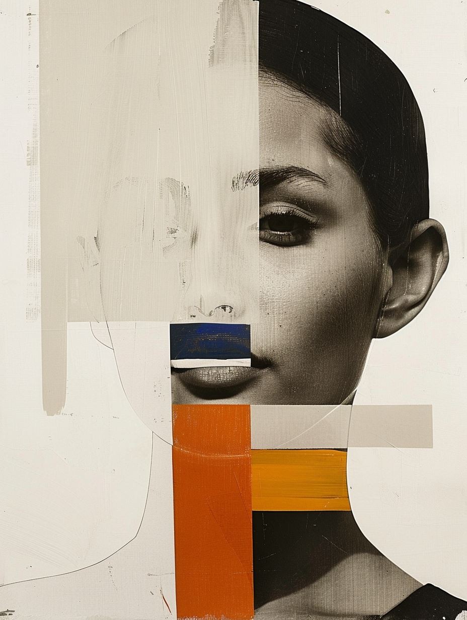 Fragmented Portrait of Modern Silence - Image 1