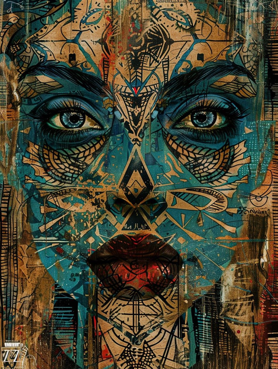 Mystic Ethereal Tribal Portraits - Image 1