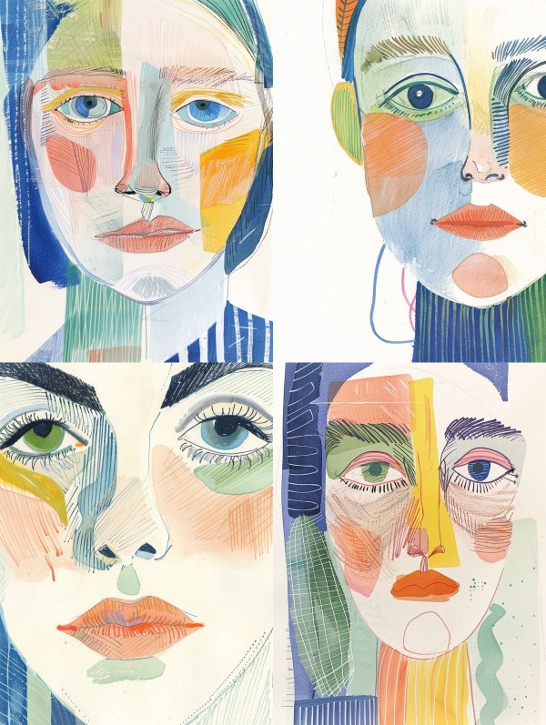 Prismatic Portraits of the Human Soul