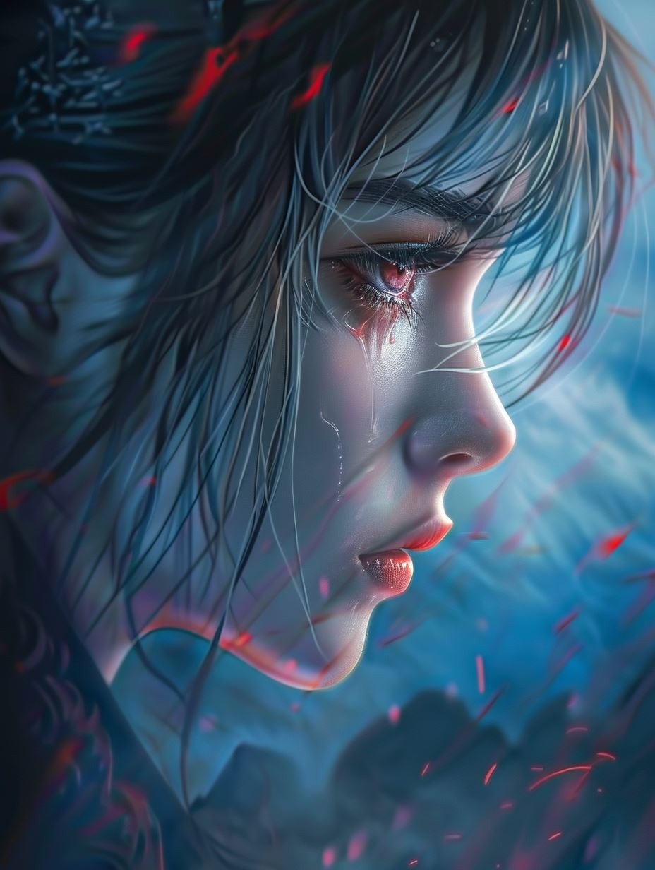Ethereal Spirit of Azure Dreams - Image 2