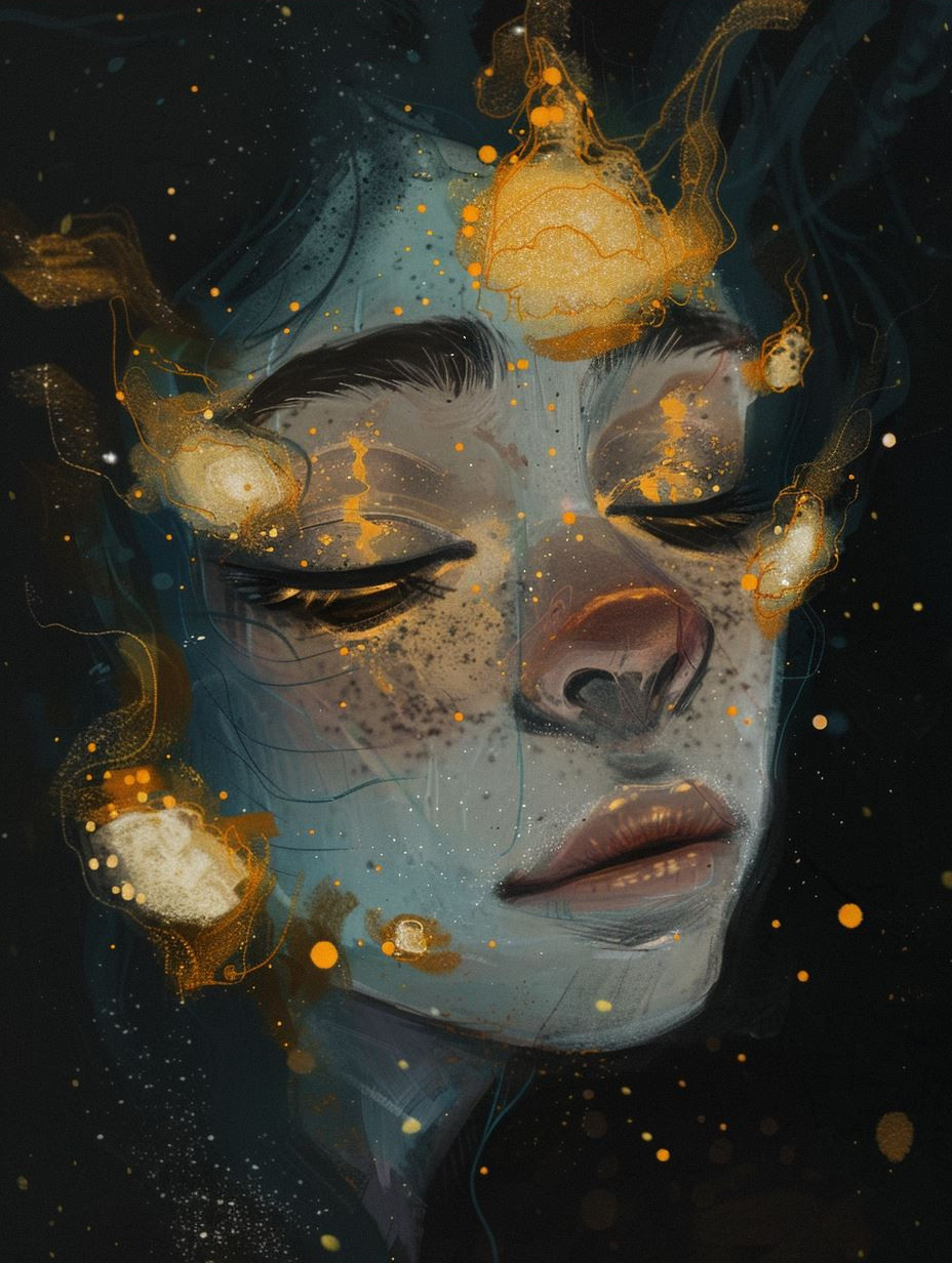 Ethereal Glow of Melancholy Souls - Image 4