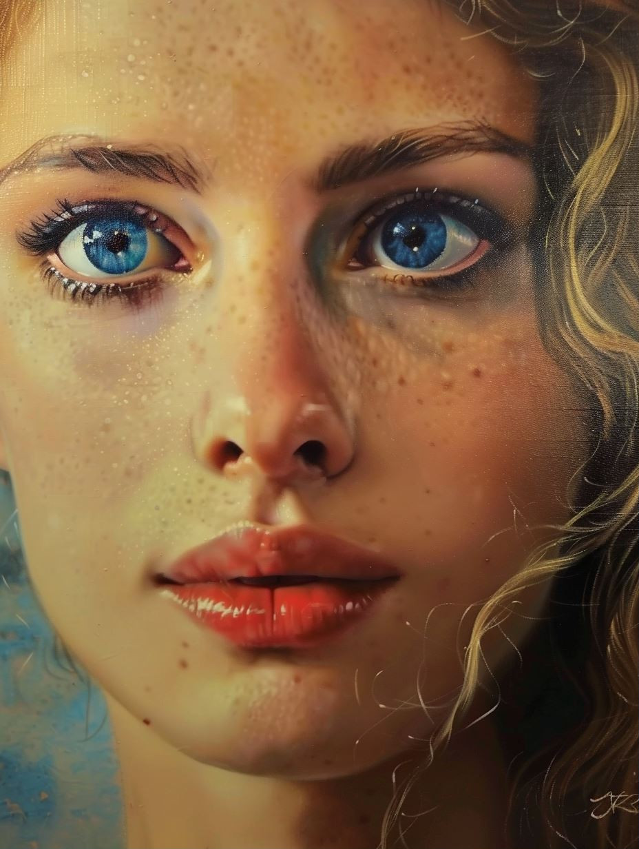 Ethereal Gaze of Watery Souls - Image 1