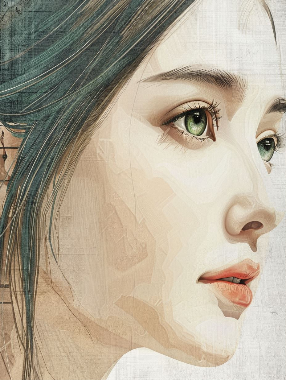 Ethereal Gazes in Digital Art - Image 1