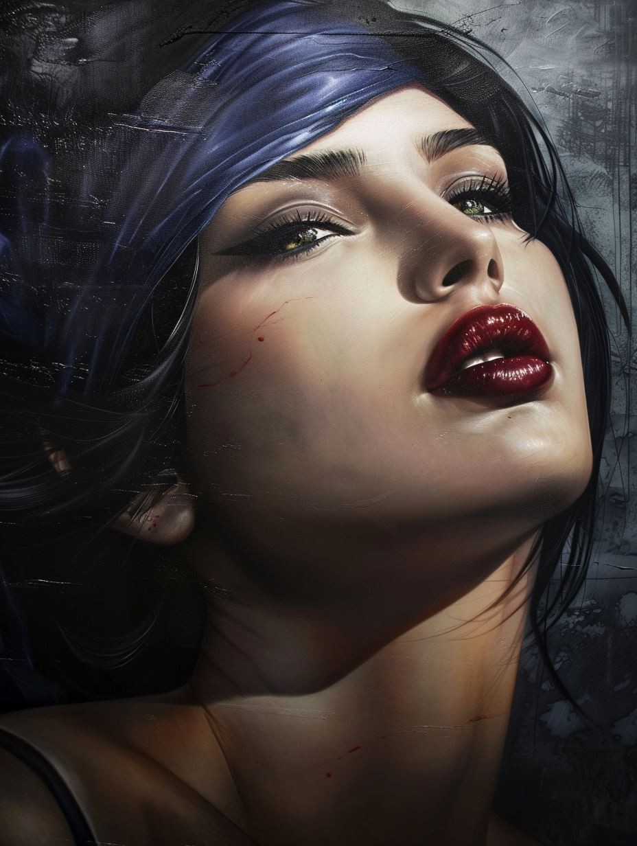 Azure Grime Portrait - Image 4