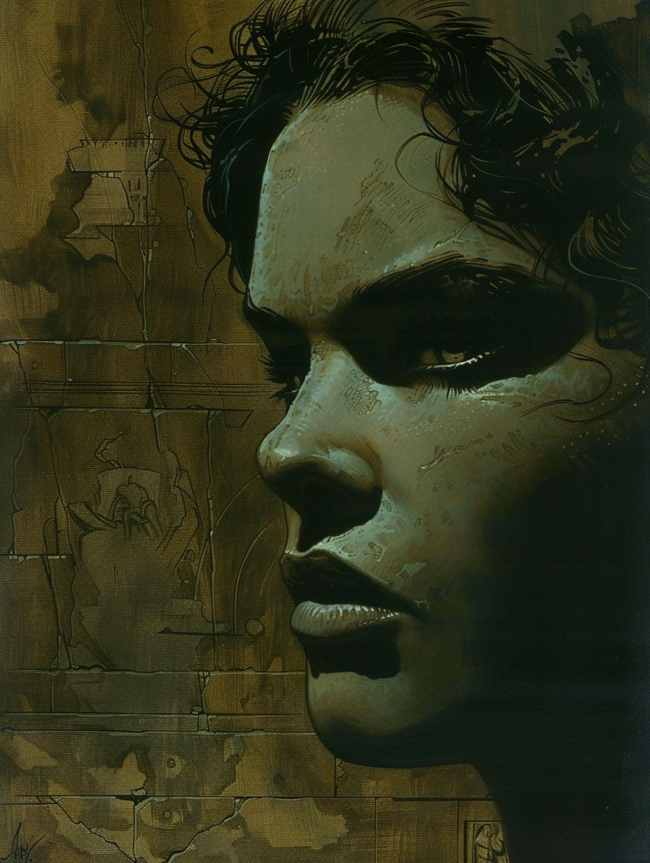 Gilded Shadows of Ancient Steel - Image 2