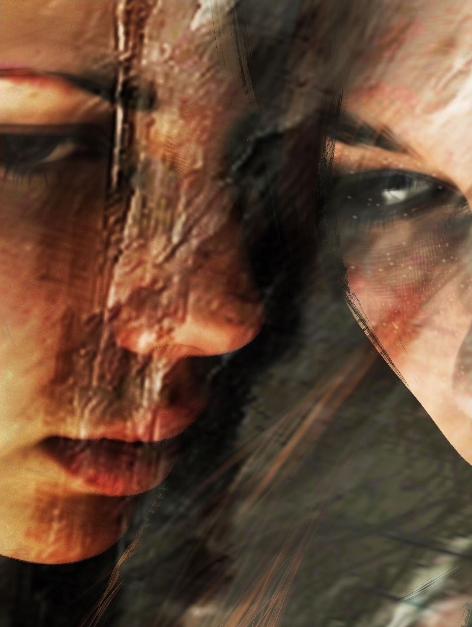 Fragmented Gaze Through Rain - Image 4