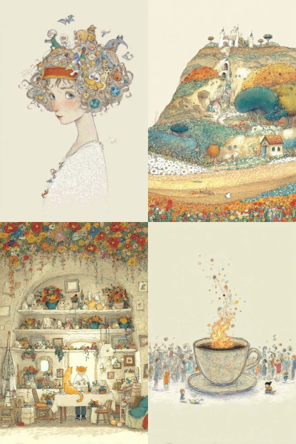 Whimsical Worlds of Imagination
