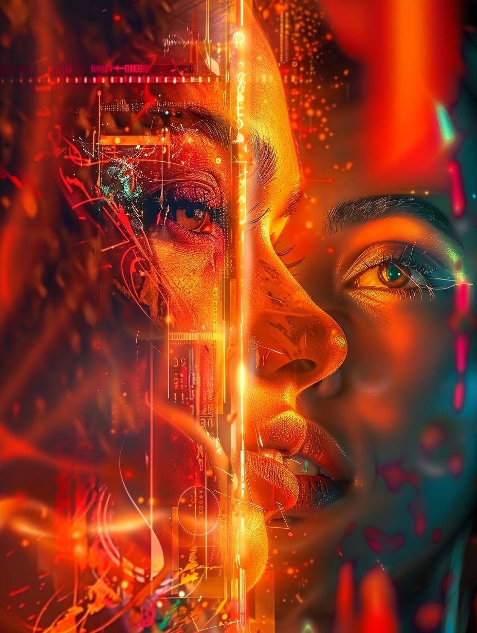 Neon Neural Digital Consciousness - Image 4