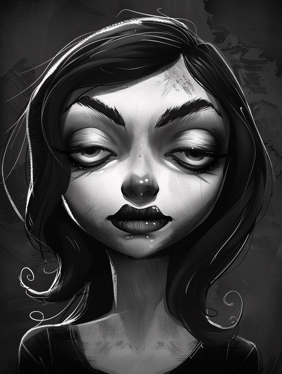Dark Surrealist Character Portraits - Image 1