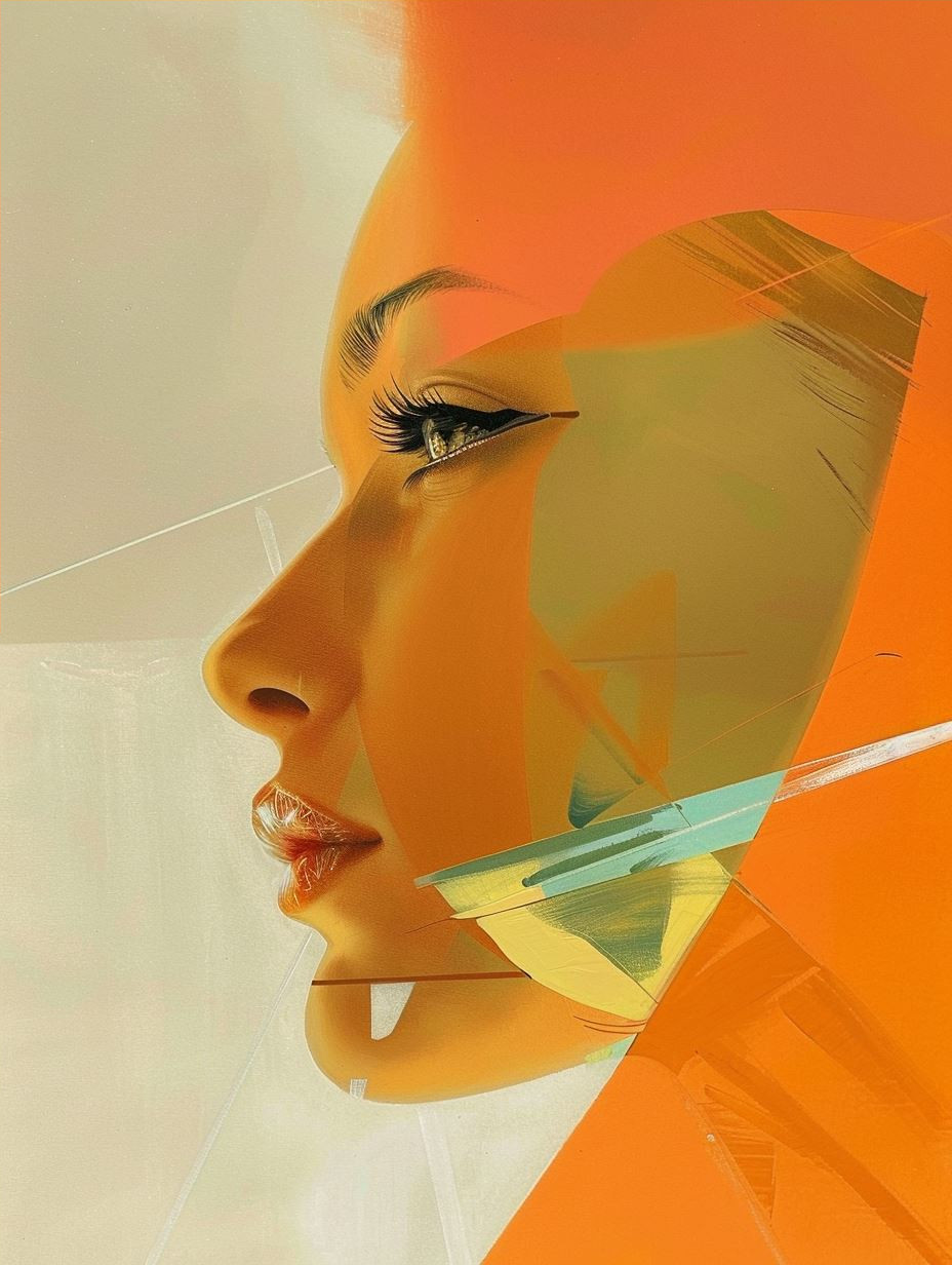 Fragmented Visions of Golden Beauty - Image 4
