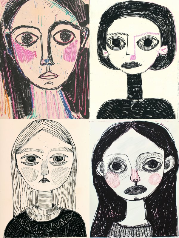 Four Faces of Modern Melancholy