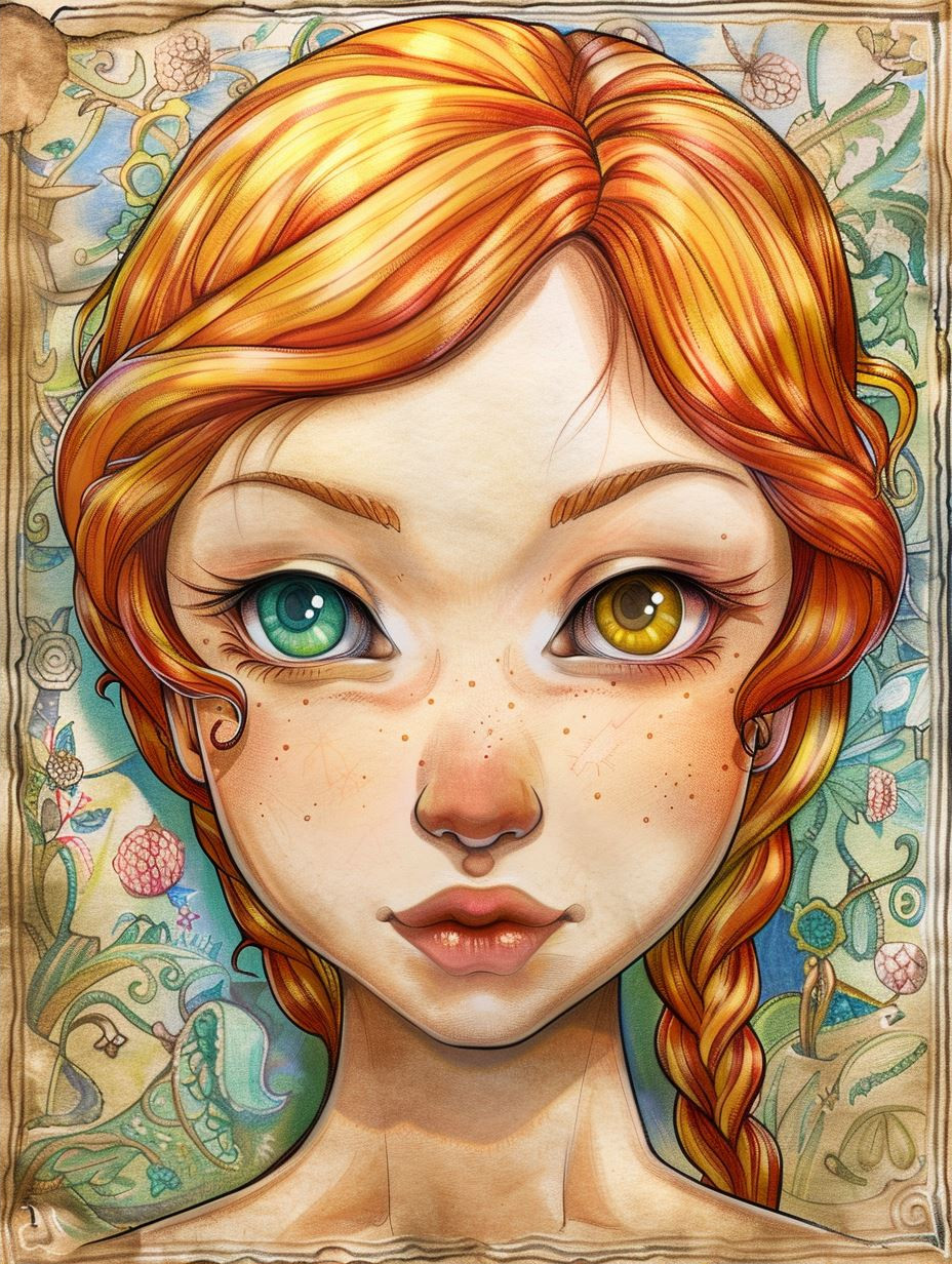 Ethereal Portraits of Whimsical Maidens - Image 2