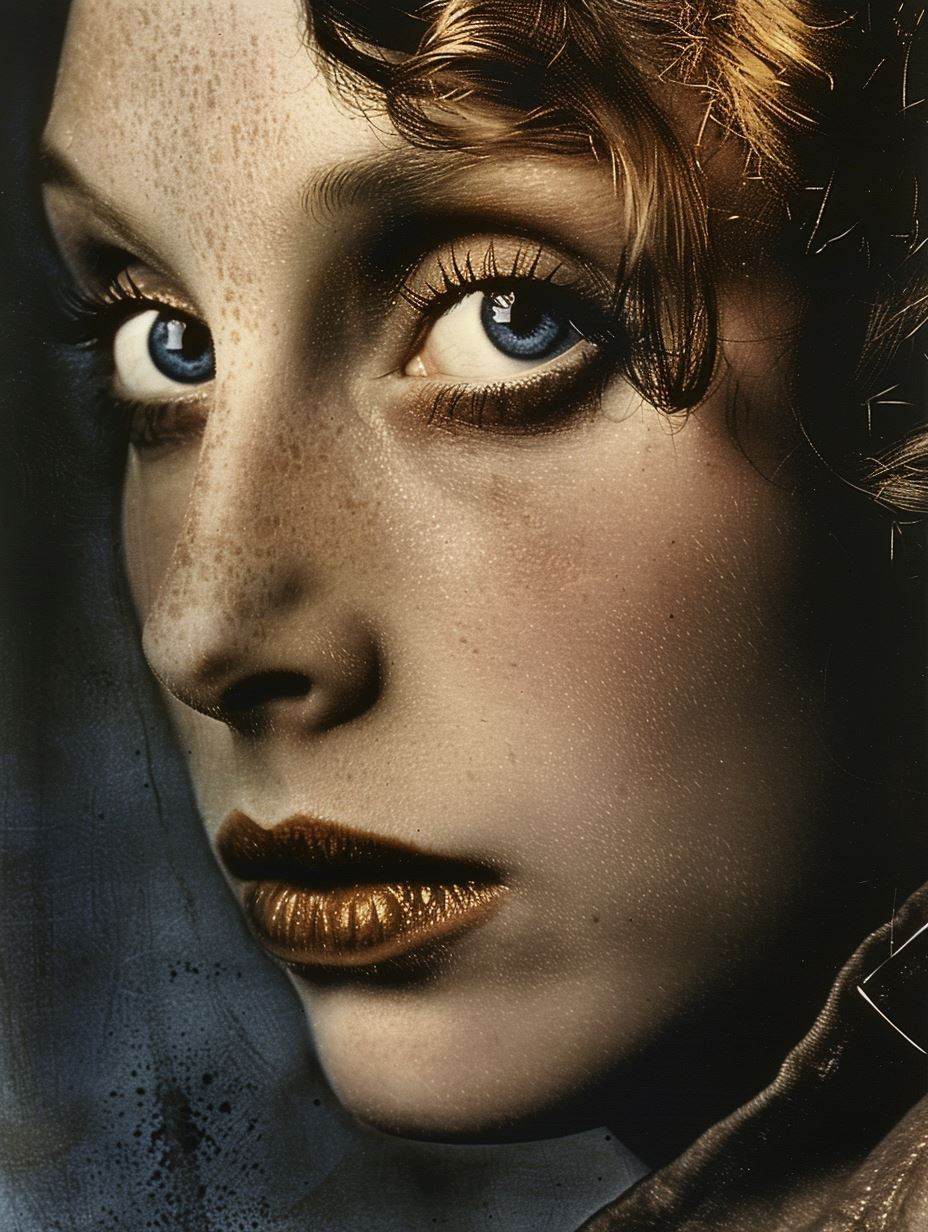 Ethereal Gaze of Timeless Beauty - Image 4
