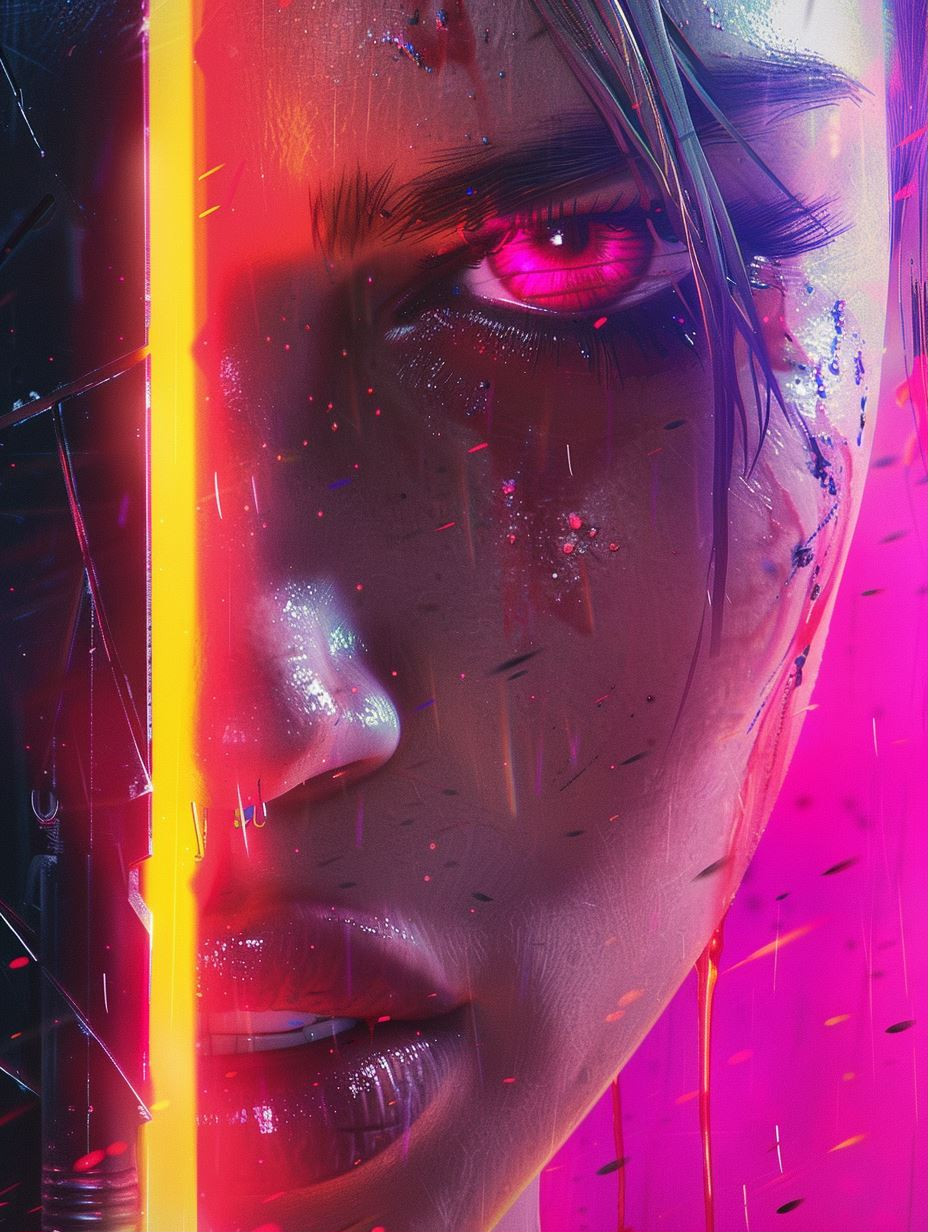 Neon Dreams: Cybernetic Visions - Image 1