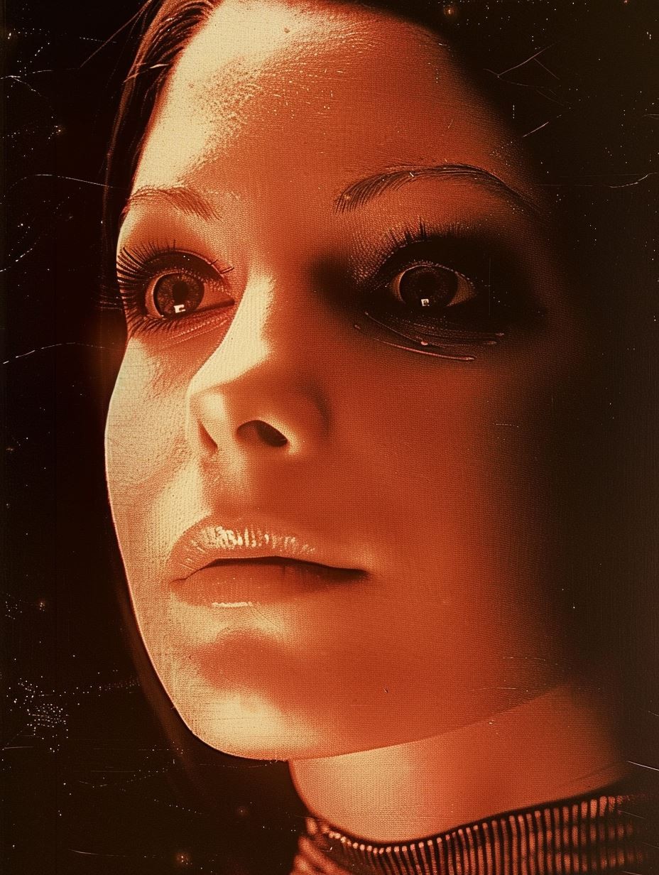 Amber Glow Cinematic Portrait - Image 2