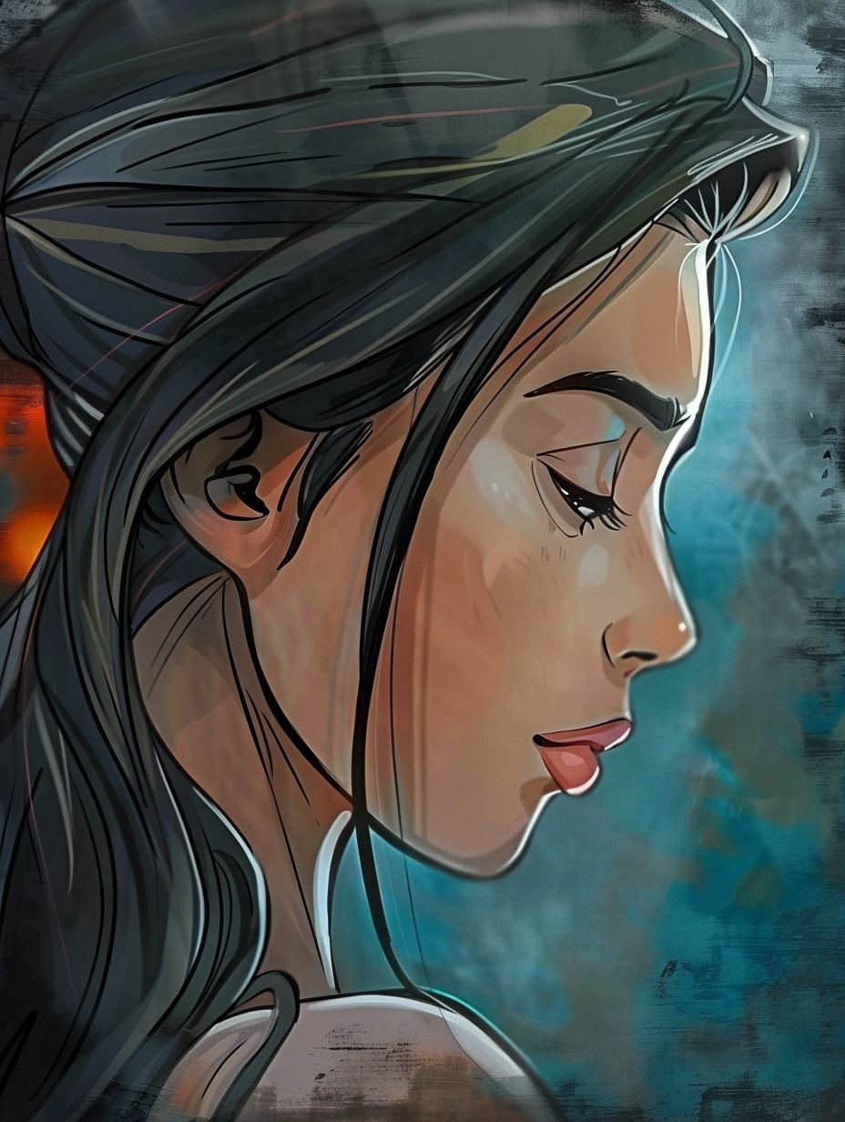 Melancholy Ink Muse - Image 1
