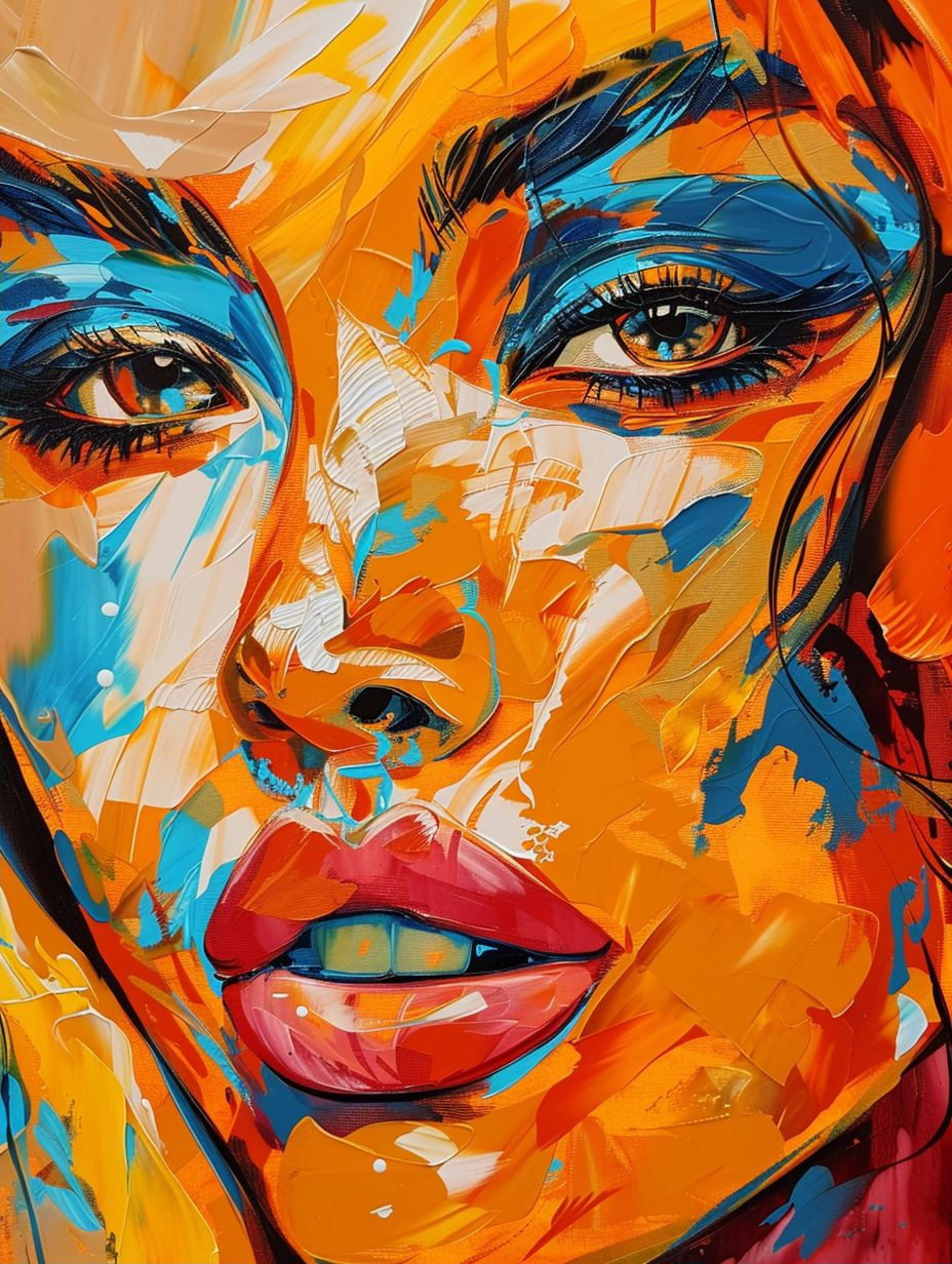 Vibrant Spectrum of Feminine Faces - Image 2