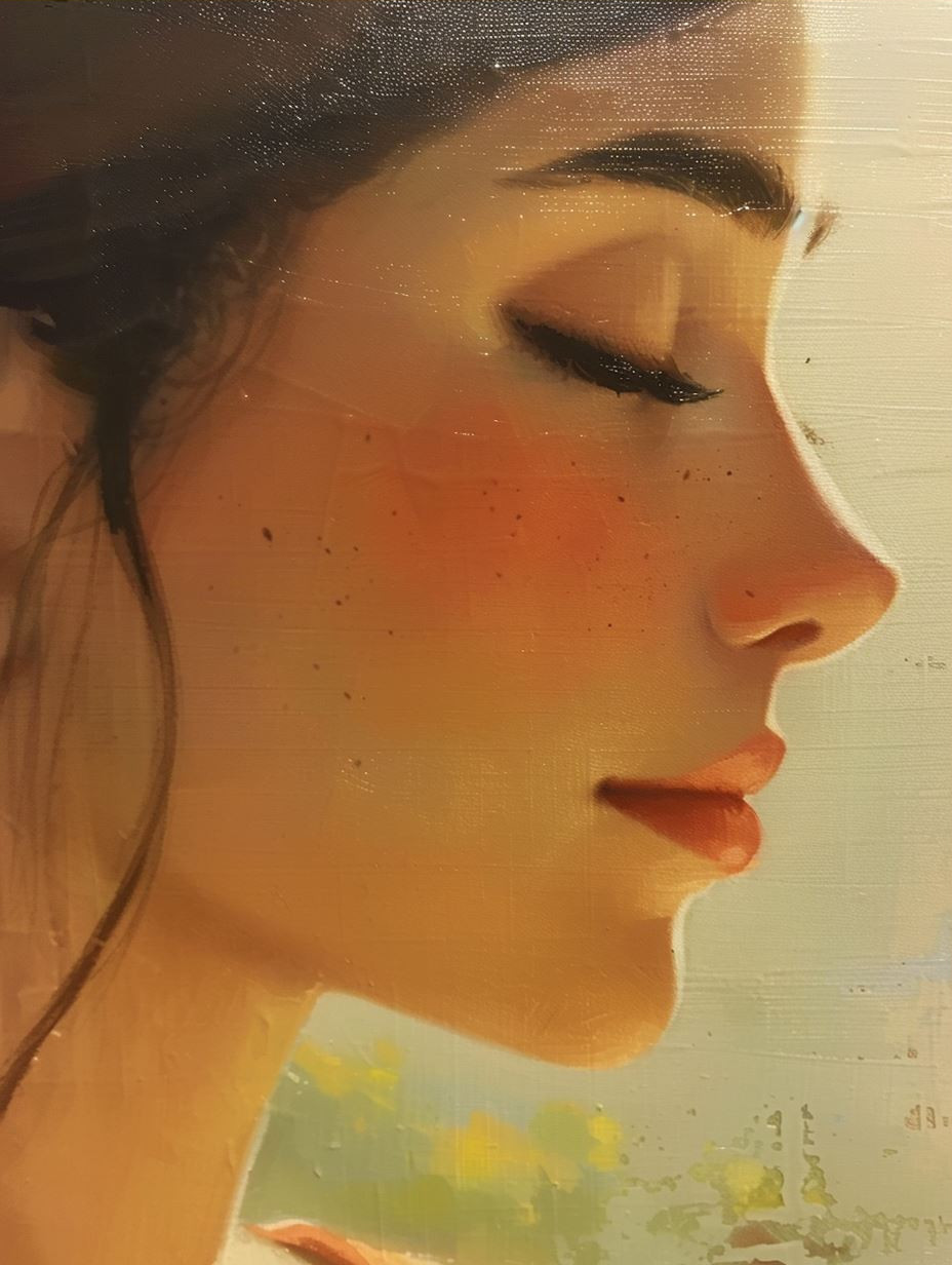 Ethereal Gaze: A Study in Light - Image 3