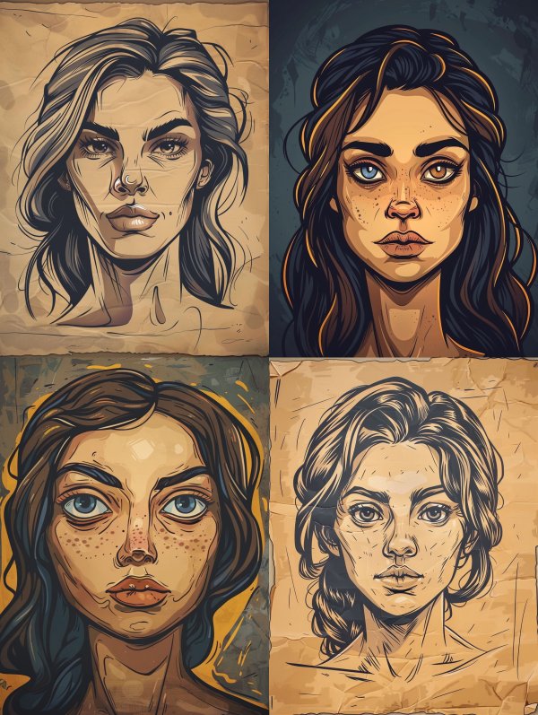 Four Visions of Feminine Grace