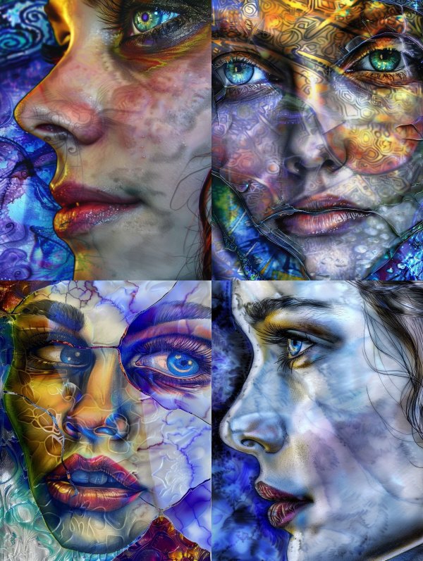 Celestial Prism Portrait Study