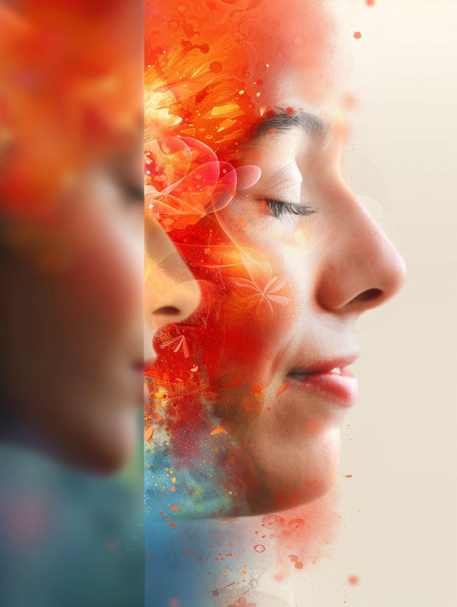 Floral Gaze in Ethereal Light - Image 4