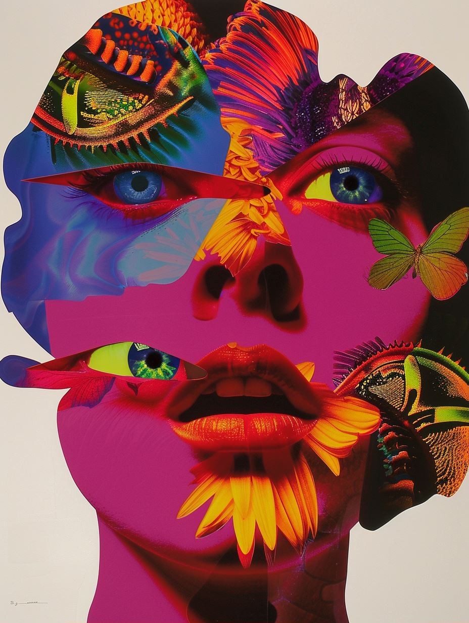 Prismatic Soul Collage - Image 1