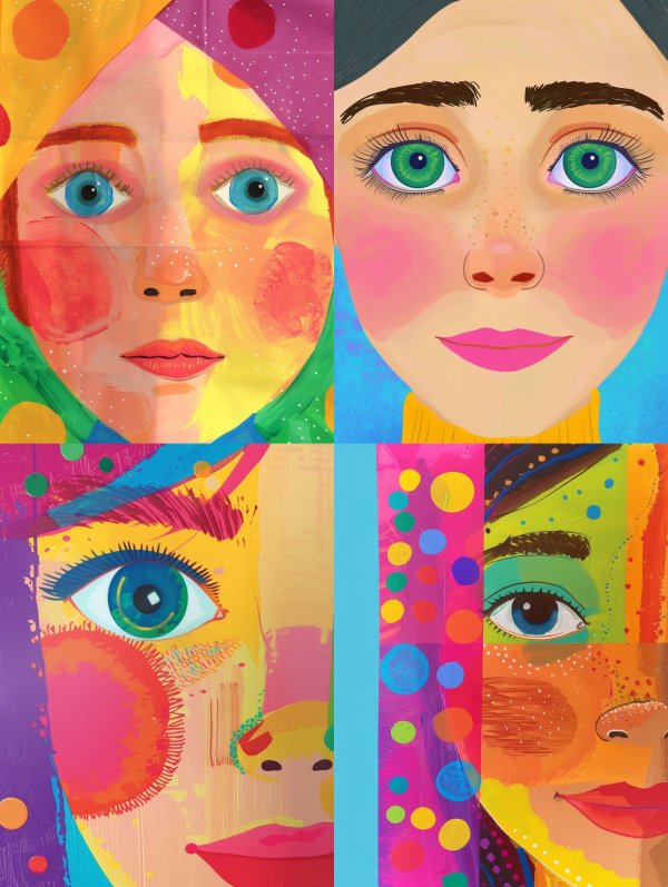Prismatic Portraits of Feminine Spirit